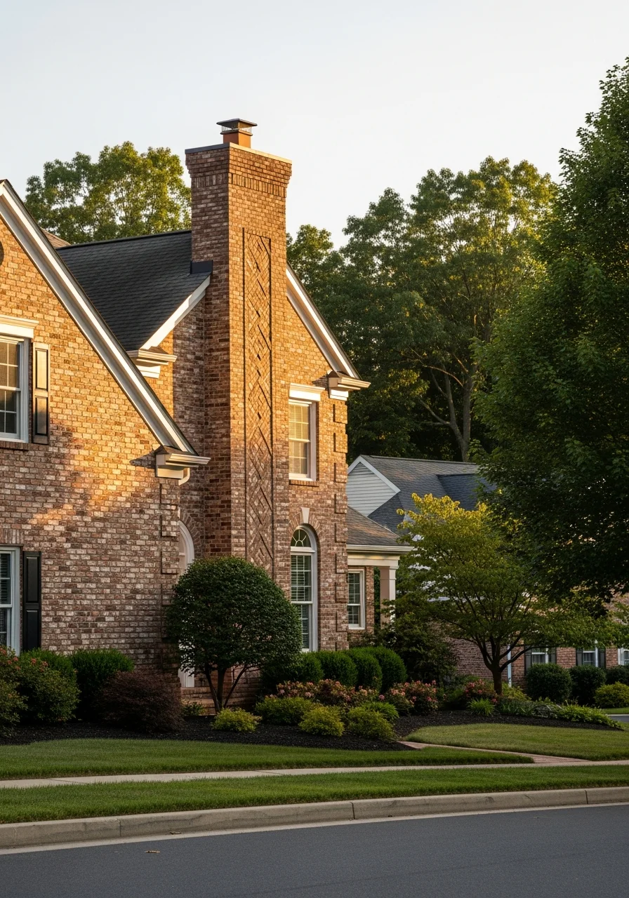 A Bridgewater residential property with professional exterior improvements and quality finishing details.