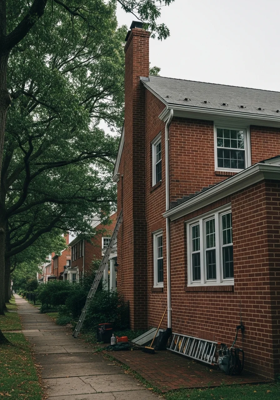 A Morristown residential property showing thoughtful renovation that honors the home's character and style.