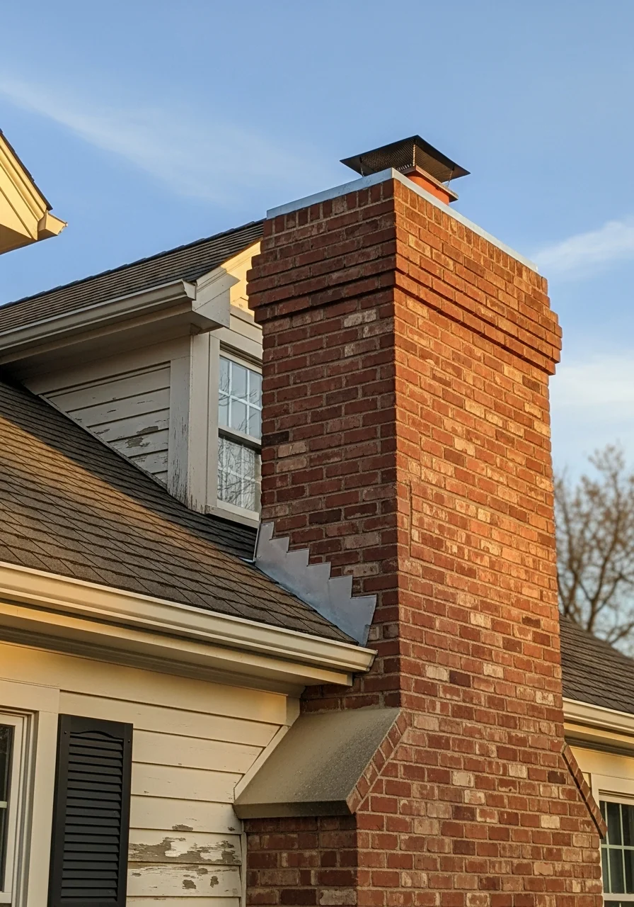 Close-up of quality craftsmanship on a North Brunswick home exterior, showing attention to detail and professional finish.